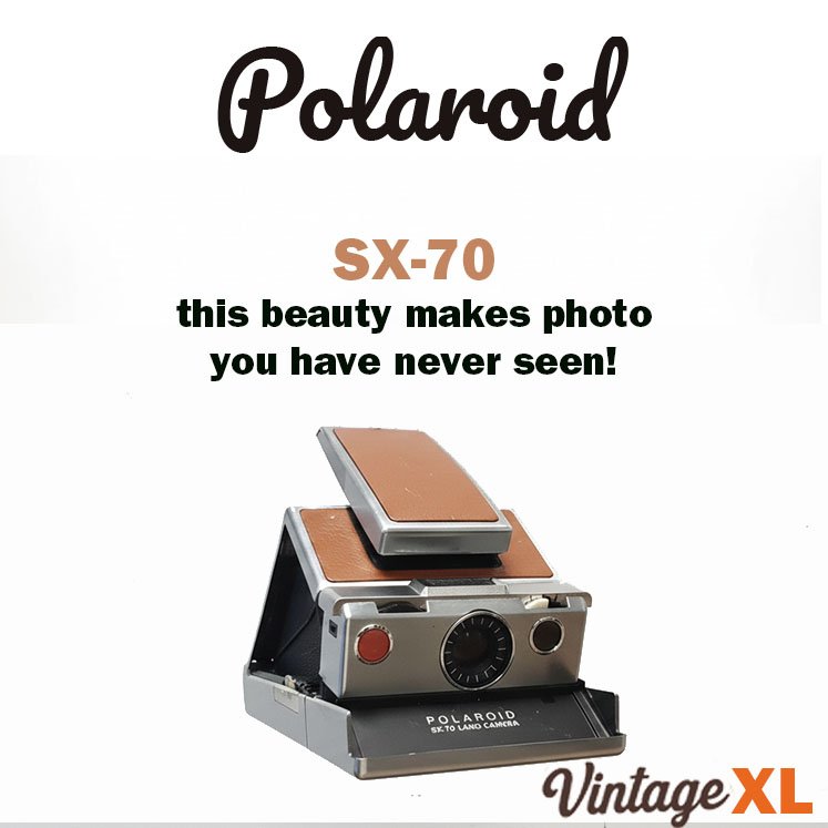 Polaroid SX70 photo you have never seen